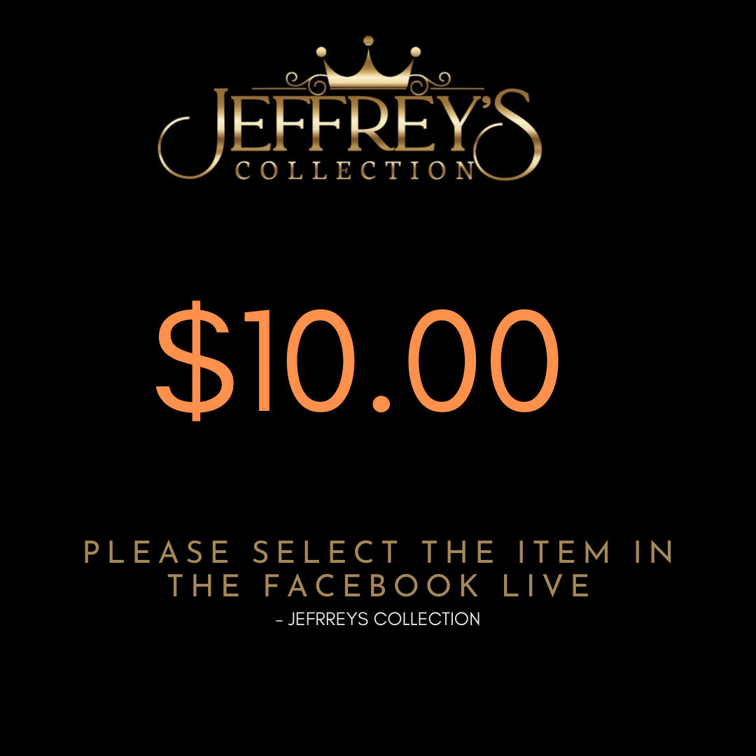 Facebook Live $10.00