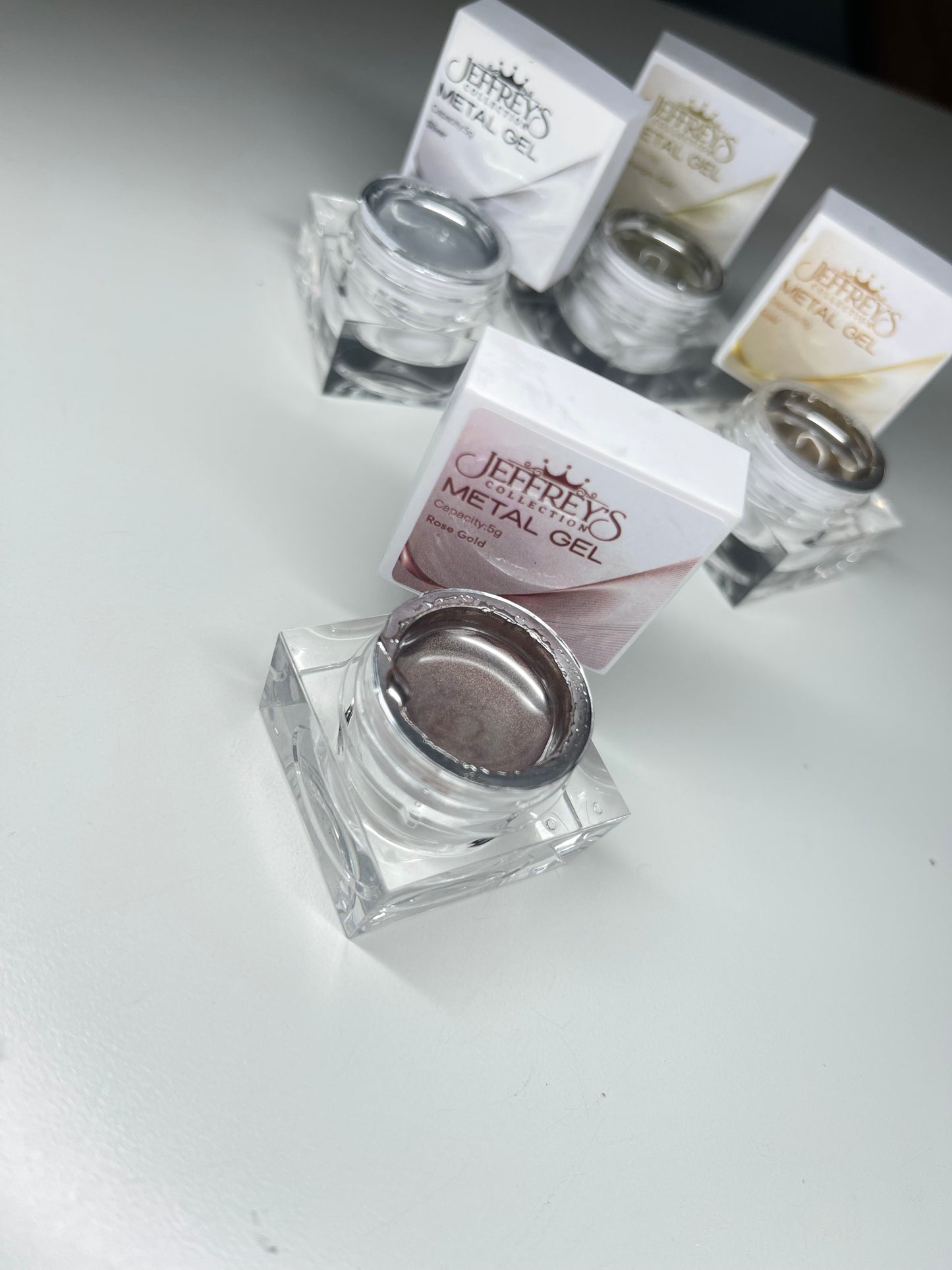 Metal Gel Rose Gold